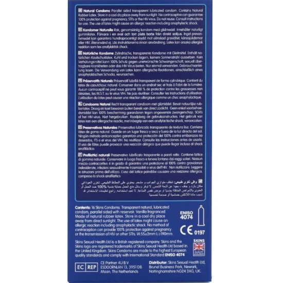 Prezervative naturale premium, 16 bucăți