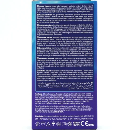Prezervative naturale Premium, Pachet 8