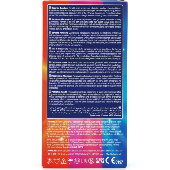 Pachet de prezervative premium asortate, 8 bucăți