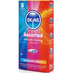 Pachet de prezervative premium asortate, 8 bucăți