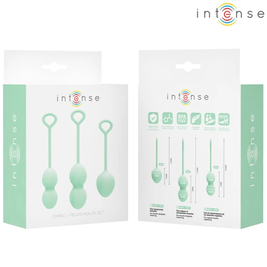 CHARLI - Set bile Kegel, Verde jad deschis