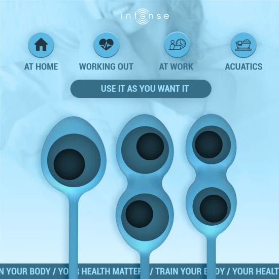 CHARLI - Set bile Kegel, Ocean Blue