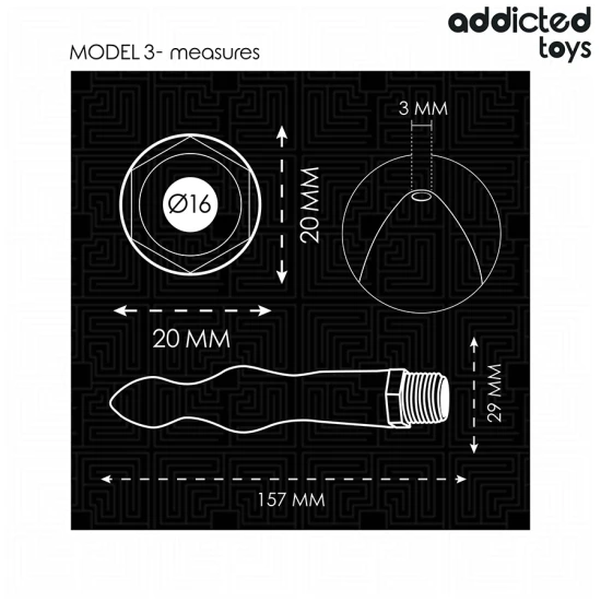 Curățător anal Model 3