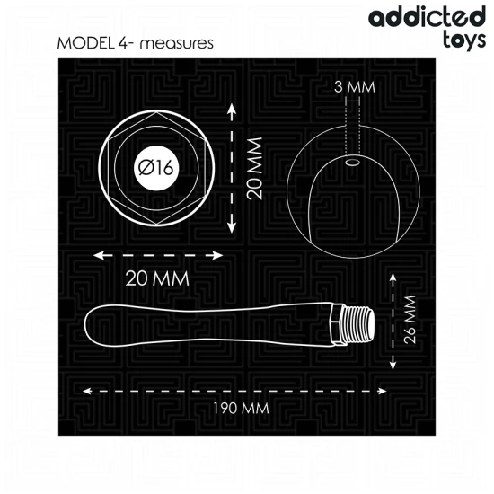 Curățător anal Model 4