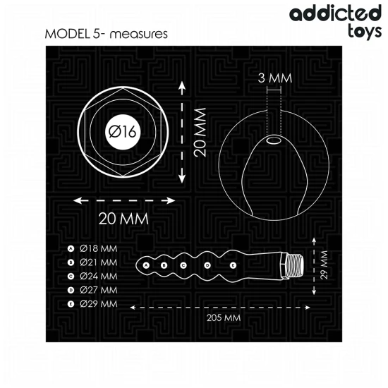 Curățător anal Model 5
