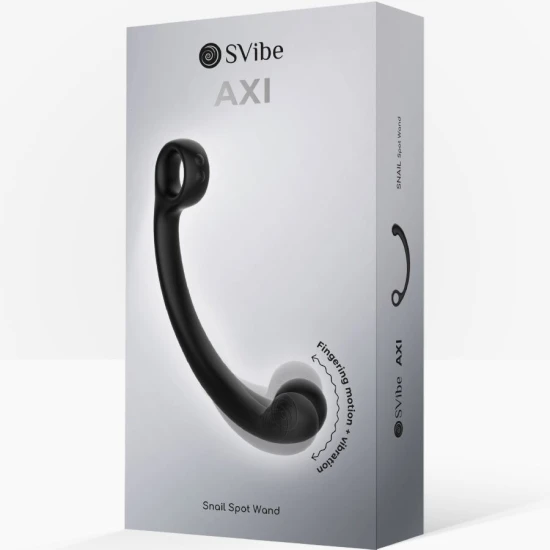 Wand de masaj vibrator AXI, Negru