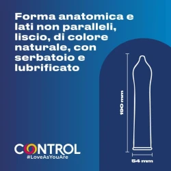 CONTROL - Prezervative, Nature, 144 bucăți