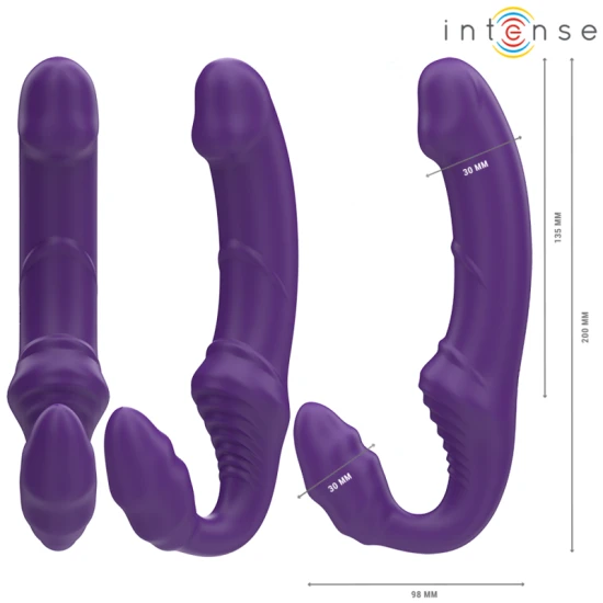 Vibrator INTENSE - JILL, Violet, 20 cm