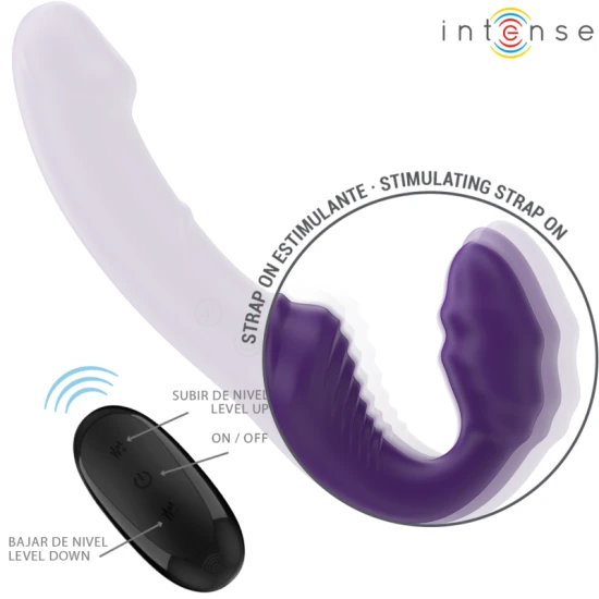 Vibrator INTENSE - JILL, Violet, 20 cm