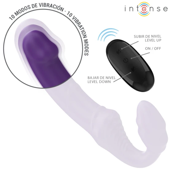 Vibrator INTENSE - JILL, Violet, 20 cm