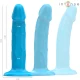 Vibrator Realistic Phoebe - 10 Vibrații, Albastru, Control de la Distanță