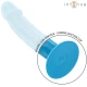 Vibrator Realistic Phoebe - 10 Vibrații, Albastru, Control de la Distanță