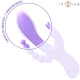 Vibrator Triple MIKO - Stimulator Vaginal, Clitoral și Anal, Mov, 7 Vibrații