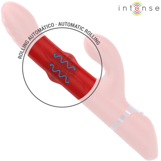 INTENSE - LELE Vibrator multifunctional, Rotating & Oscillation & Stimulation, Roz