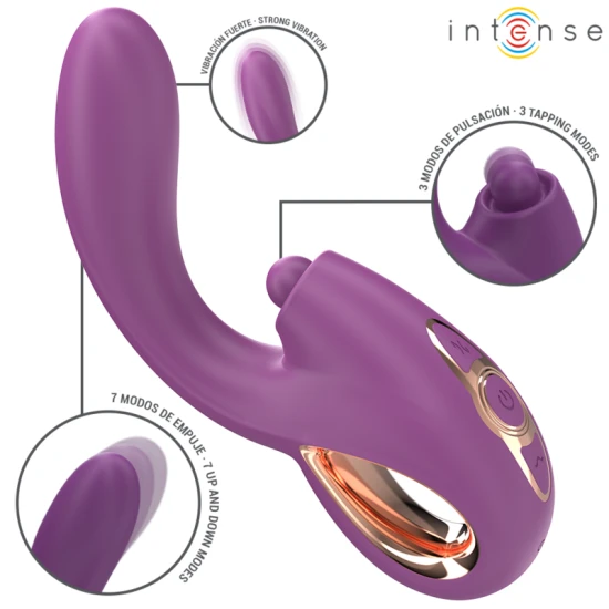 INTENSE - LALI Vibrator multifuncțional, Purple