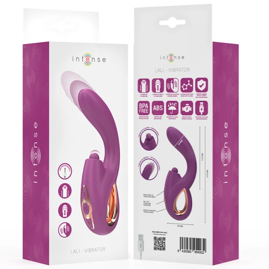 INTENSE - LALI Vibrator multifuncțional, Purple