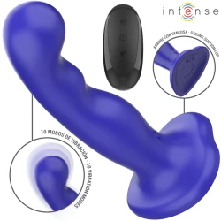 INTENSE - Vibrator tip Shorty, albastru