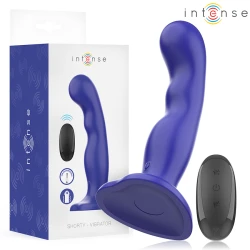 INTENSE - Vibrator tip Shorty, albastru