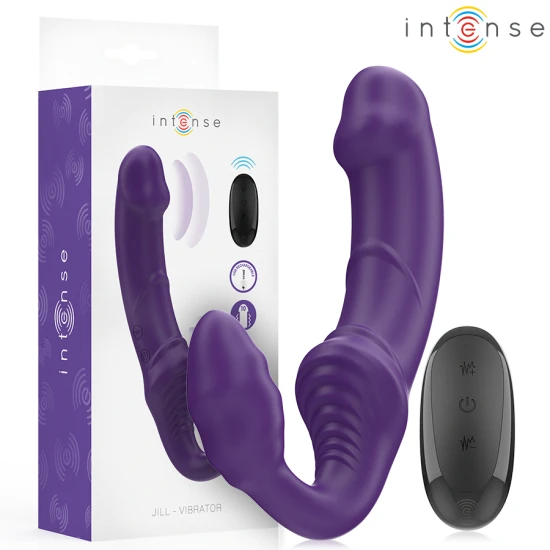 Vibrator INTENSE - JILL, Violet, 20 cm