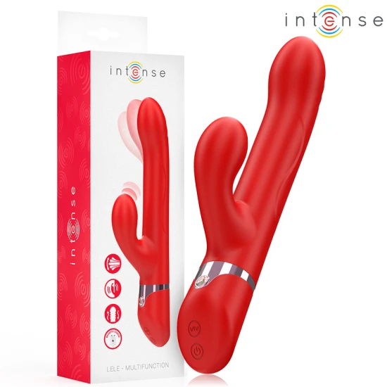 INTENSE - LELE Vibrator multifunctional, Rotating & Oscillation & Stimulation, Roz