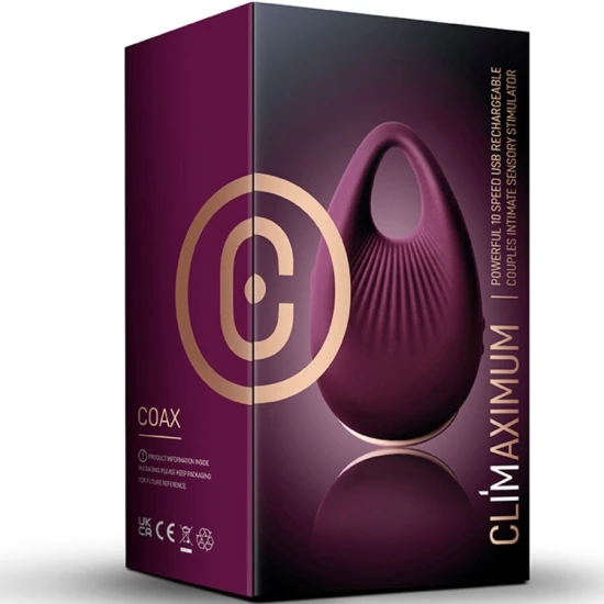 Vibrator cu deget coaxial CLIMAXIMUM