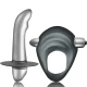 Set jucării pentru cupluri, Vibrator prostată + inel pentru penis, pentru începători