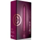 HERA - Vibrator tip glonț texturat, Roz