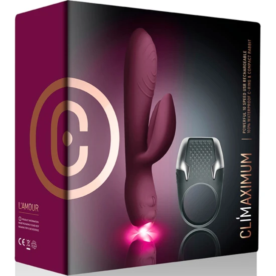 Set Rabbit Vibrator + inel pentru penis cu LED, Tip Produs Model