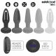 Plug anal cu limbă vibratoare și telecomandă