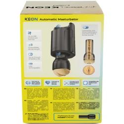Masturbator Automat - KIIROO KEON WiFi Combo Victoria June, Alb, Unică