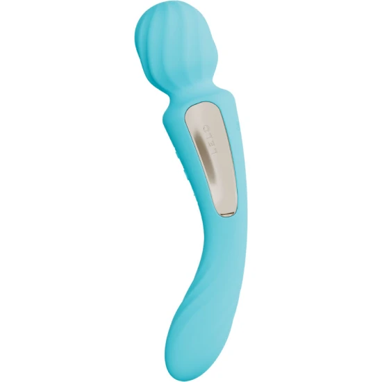 Vibrator Wanda - Dublă Stimulare, Aqua, Mărime Unică