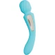 Vibrator Wanda - Dublă Stimulare, Aqua, Mărime Unică