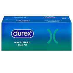 Prezervative naturale slim fit, 144 bucăți, lubrifiate cu silicon