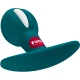 B-BALL UNO plug anal din silicon, verde, dimensiuni 2.87 in x 1.34 in