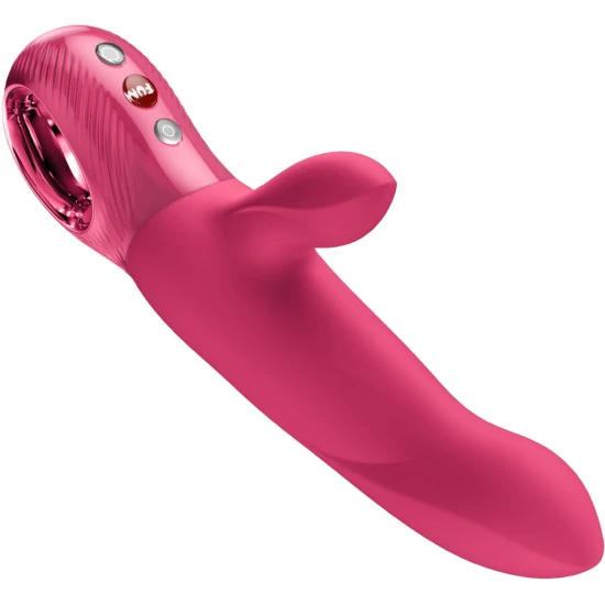 Iepuraș vibrator cu împingeri tip arc, zmeură