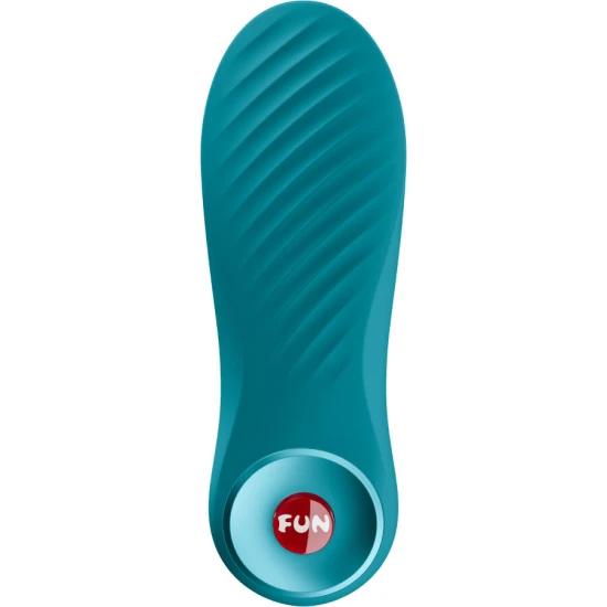 Vibrator bullet BIJOU din silicon, aquamarine