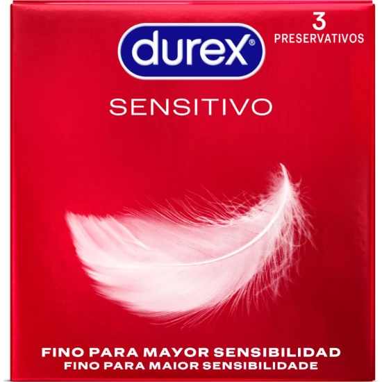DUREX - Prezervative Tip Model Sensibile, Roz Negru