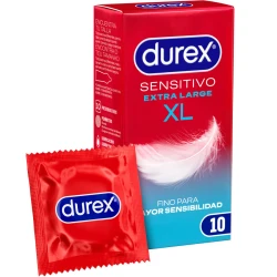 DUREX - Prezervative Tip Produs Sensibile XL, Extra Largue, Roz