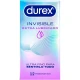 DUREX - Tip Produs: Prezervative invizibile, Extra lubrifiate, Transparent