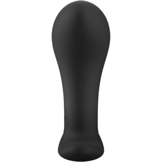 Plug anal BOOTIE din silicon, negru, S
