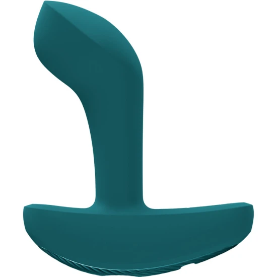 Vibrator Anal Model BOOTIE VIBE, Verde sticlă
