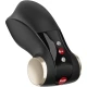 Vibrator masturbator glans din silicon, negru