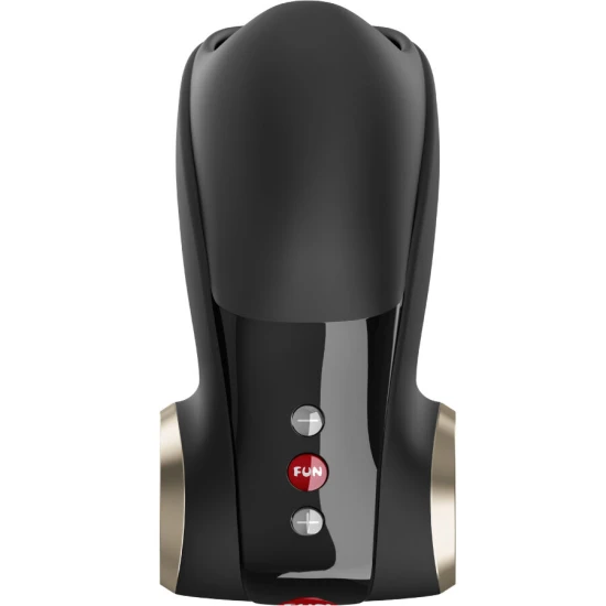 Vibrator masturbator glans din silicon, negru