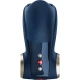 Vibrator masturbator glans Cobra Libre II din silicon, albastru