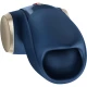 Vibrator masturbator glans Cobra Libre II din silicon, albastru