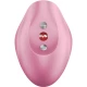 Vibrator Air Pulse Delicia din silicon, roz