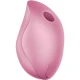 Vibrator Air Pulse Delicia din silicon, roz