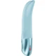 Vibrator cu stimulare G-spot DIVA DOLPHIN, silicon, Ice Blue, Universal