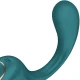 G for Goddess 2 - Vibrator iepure, Bottle Green