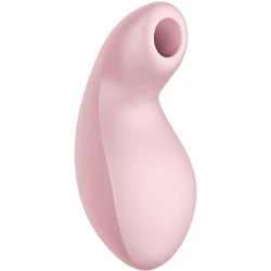 Vibrator Air Pulse LUNA din silicon, roz, universal
